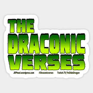 The Draconic Verses Sticker